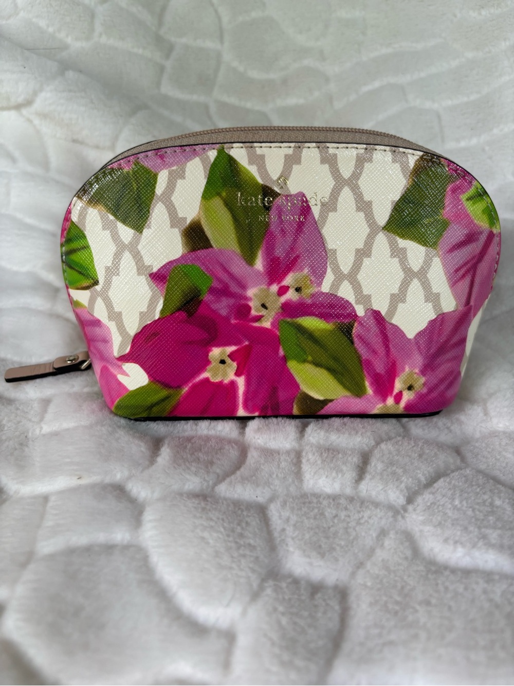 Kate Spade Small Floral Cosmetic Pouch